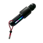 Singing Machine Move Microphone with Lighting Effects and Bluetooth, SMM575, Black