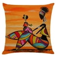 thumbnail image 2 of Dvkptbk Pillow Covers Home Pillow Character Style Painting Pattern Pillowcase Home Decor on Clearance, 2 of 3