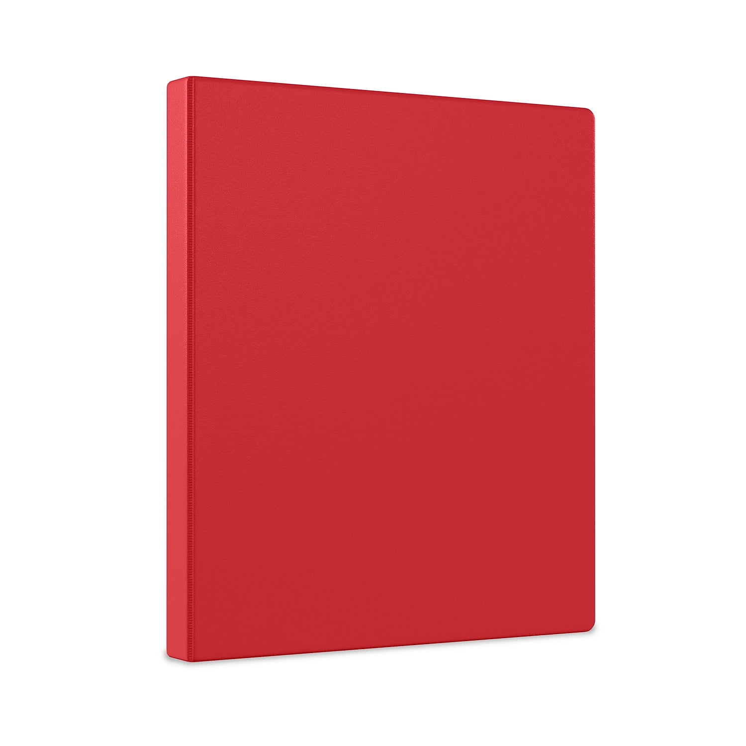 Staples Simply 0.5" 3-Ring Binder, Red