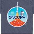 thumbnail image 3 of Peanuts - Snoopy Space Beagle Astronaunt Short Sleeve Graphic T-Shirts, 3 of 6