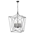 thumbnail image 5 of Millennium Lighting  Tracy 4 Light Pendant Fixture in Multiple Finishes 24 Inch - Matte Black, 5 of 5