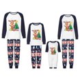 thumbnail image 1 of Ensemble de Pyjamas de Noël pour la Famille Motif Renne Hauts et Pantalons, 1 of 9