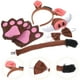 thumbnail image 3 of KAKOWELY juego de accesorios para disfraz de cerdo, diadema con orejas de cerdo, pajarita, cola, nariz y guantes., 3 of 5