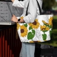thumbnail image 7 of Daiia Plump Sunflower And Sketch Beach Travel Bag - Water-Resistant Beach Bag, Lightweight Tote with 7 Pockets for Women and Men - Gym,Pool,Camping,Reusable Grocery Bag, 7 of 7