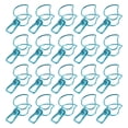 thumbnail image 2 of Carpeta de abrazadera, clips de 20 piezas Clips de metal pequeños fuertes multifuncionales Carpeta de metal Diseño de próxima generación, 2 of 9