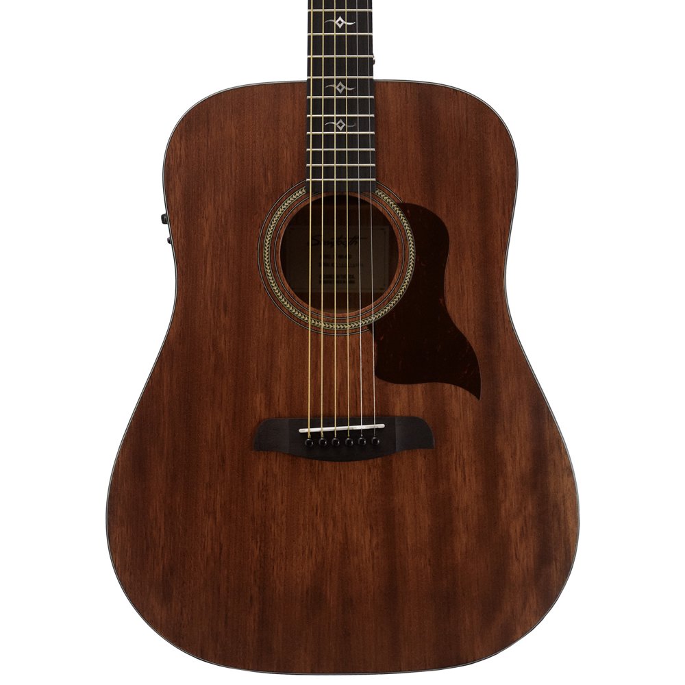 Sawtooth Mahogany AcousticElectric Mini Jumbo Guitar