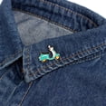 thumbnail image 2 of Brooch Pins Retro Scooter Creative Alloy Alfiler para solapa, 2 of 3