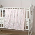thumbnail image 3 of CREVENT Minky Baby Blanket for Girls - Soft Plush Receiving Blanket for Newborns bed - 30x40 Inches(Unicorn), 3 of 6