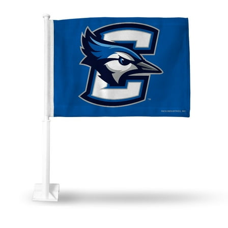 Creighton NCAA Blue Jays 14x19 Double Sided Window Mount Car Flag