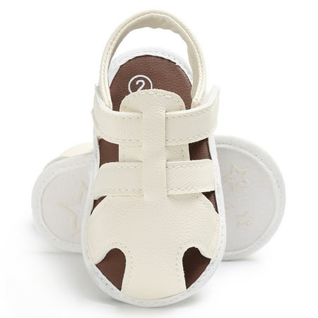 

Huyghdfb Summer Toddler Baby Shoes Soft Sole Anti-Slip Breathable Sandals