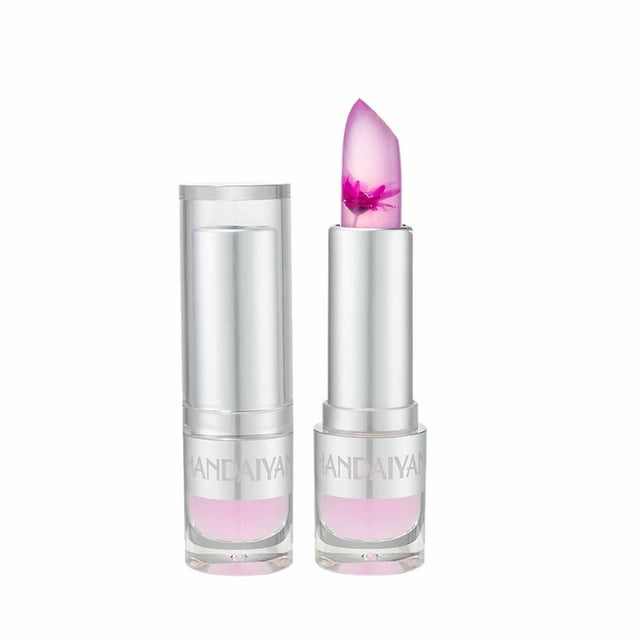 Lápiz labial HUOGUO Gold Leaf Flower hidratante 8 colores