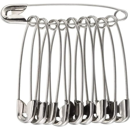 30 Pack Extra Large 3" Safety Pins