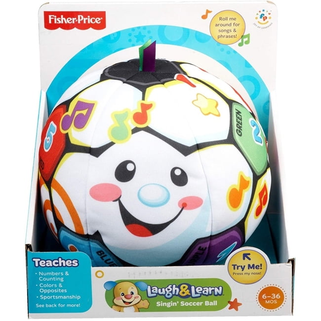 Fisher-Price Laugh & Learn Singin' Soccer Ball