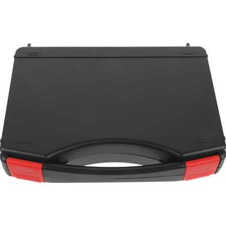 FELTECHELECTR Small Toolbox Reasonable Tool Case Travel 23.00X18.00X4.50CM Black