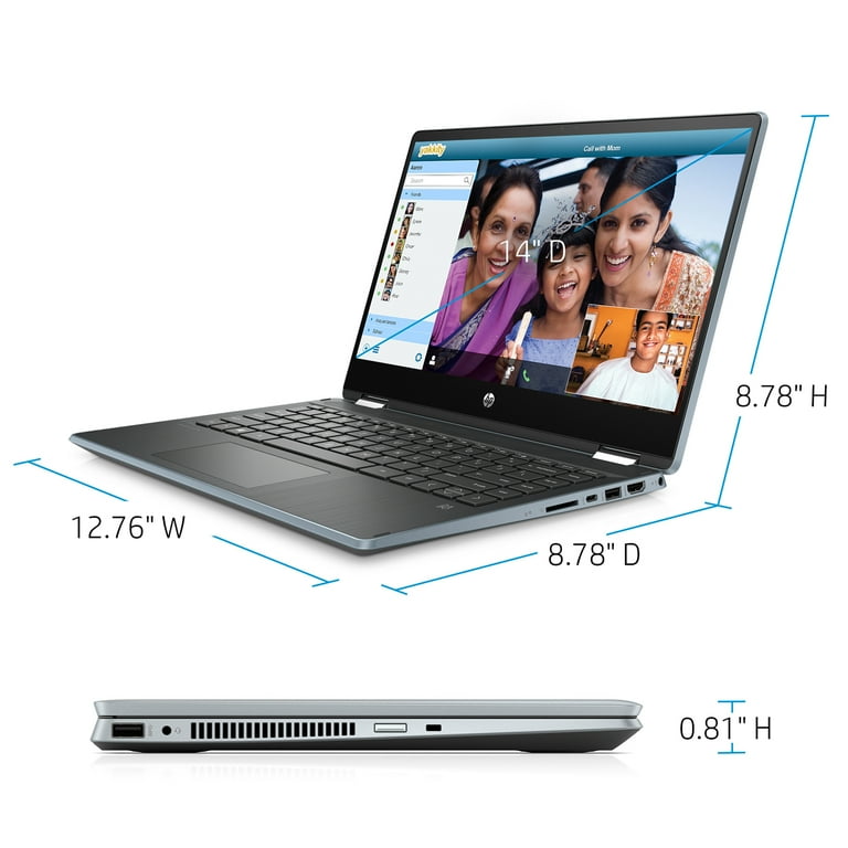 2020 HP Pavilion x360 2 in 1 Touchscreen Laptop, 14