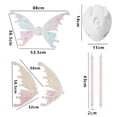 thumbnail image 5 of Disfraz de hada mariposa con alas para cosplay, disfraz de princesa, decoración para niñas con luz, 5 of 5