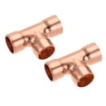 thumbnail image 1 of Adaptador de conexión en forma de T de tubo de cobre Uxcell para plomería de 10 mm, 1 of 5