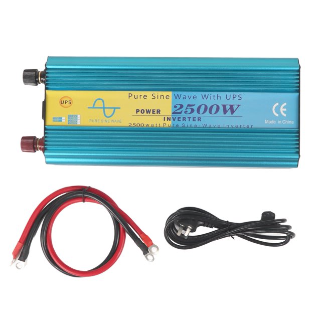 Power Inverter UPS Pure Sine Wave DC to AC LED Display 5V 2.1A USB Port for Car Appliances AU Plug AC 230V