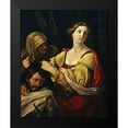 thumbnail image 2 of Sirani, Elisabetta 15x18 Black Modern Framed Museum Art Print Titled - Judith With The Head of Holofernes, 2 of 5