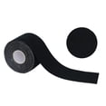 thumbnail image 2 of WUXIAB Athletic Sports Tape,Black 2Inx5M Finger Ankle Wrist Knee Tape,Strong Athletic Wrap,Easy Tear Sports Tape,Athlete Trainer Tape,Team Color Tape,Waterproof Kinesiology Tape,Elastic Muscle Tape, 2 of 9