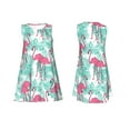 thumbnail image 7 of Goofa Flamingo for Summer Dresses for Women – Beach Floral Sundress, Casual Pockets Boho Tank Dress for Hot Days, 7 of 7