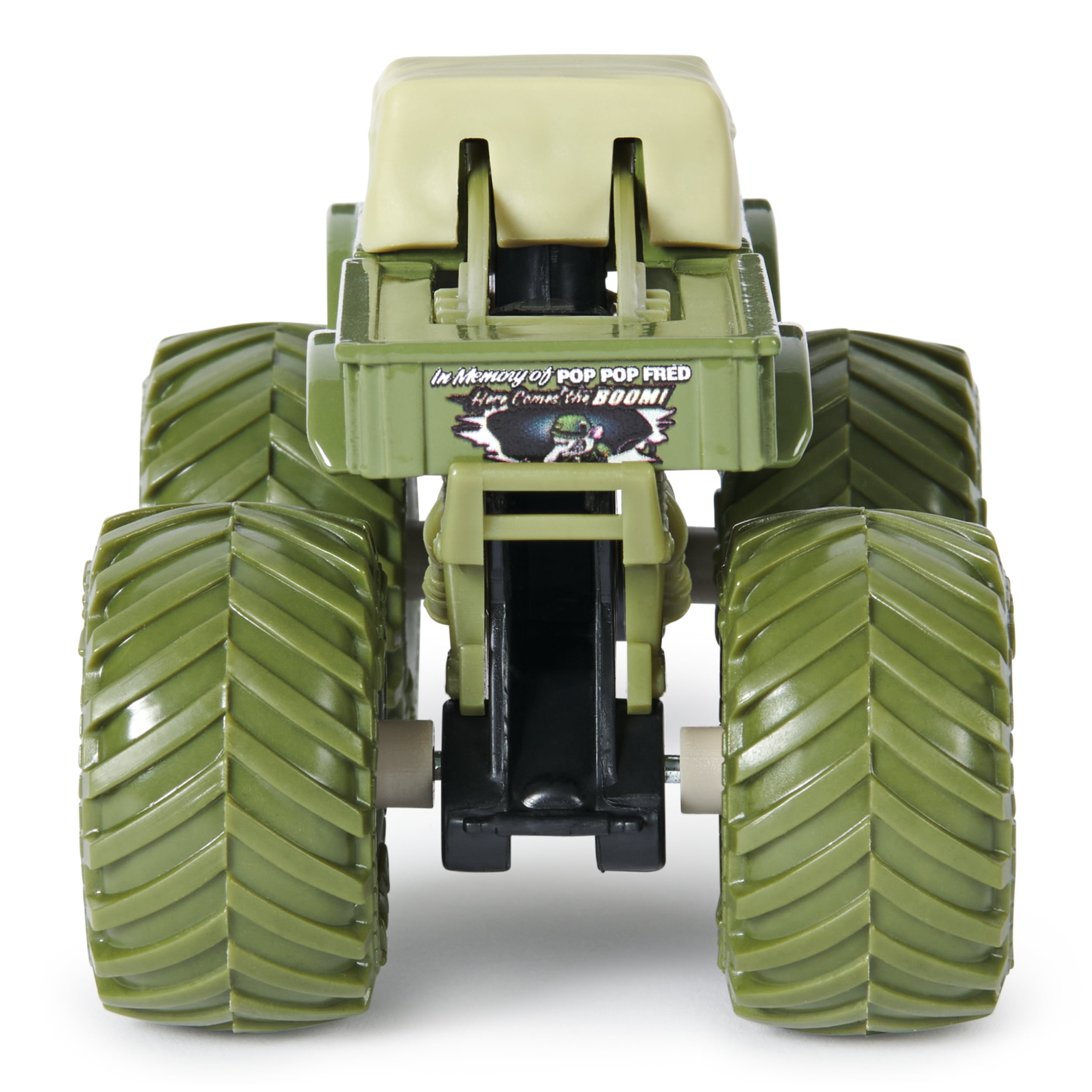 Monster Jam, Official Shaker Vs. Soldier Fortune Die-Cast Monster Trucks, 1:64 Scale, Kids Toys for Boys Ages 3 and up