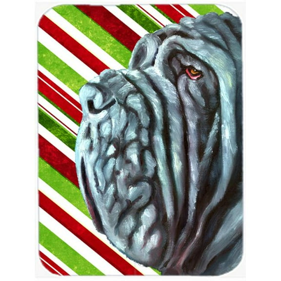 Carolines Treasures  Neapolitan Mastiff Candy Cane Holiday Christmas Mouse Pad