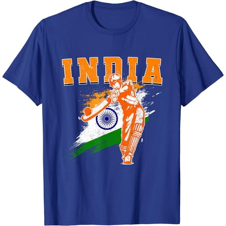 India Cricket Supporters Jersey | Bharath Cricket Fans T-Shirt, Unisex T-Shirt