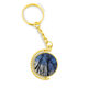 thumbnail image 1 of Cielo azul verde ciencias forestales paisajes naturaleza Anillo de oro de metal llavero llavero, 1 of 3