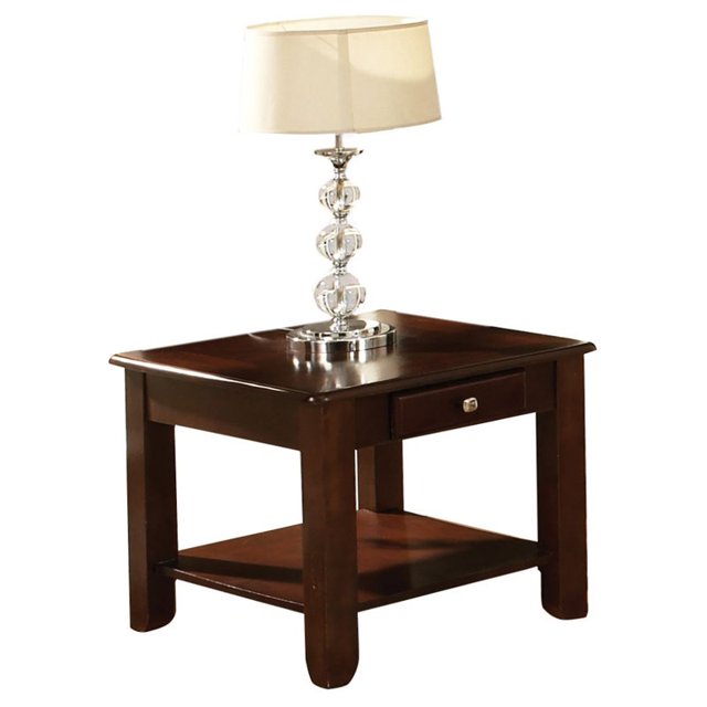 Steve Silver Nelson End Table in Cherry