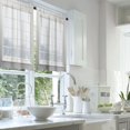 thumbnail image 2 of LALILO Kitchen Curtains and Valances Set of 3 36" Modern Window Treatment Tiers for Window Decor, 2 of 5