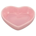 thumbnail image 4 of BESTONZON Pink Ceramic Pet Bowl for Hamster Squirrel Heart Shaped Durable, 4 of 8