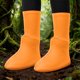 thumbnail image 5 of Fundas impermeables reutilizables para adultos – Sobrezapatos antideslizantes de techo alto para hombres, mujeres, material duradero de seda de leche, ajustan a la talla 5-12, portátiles para, 5 of 6