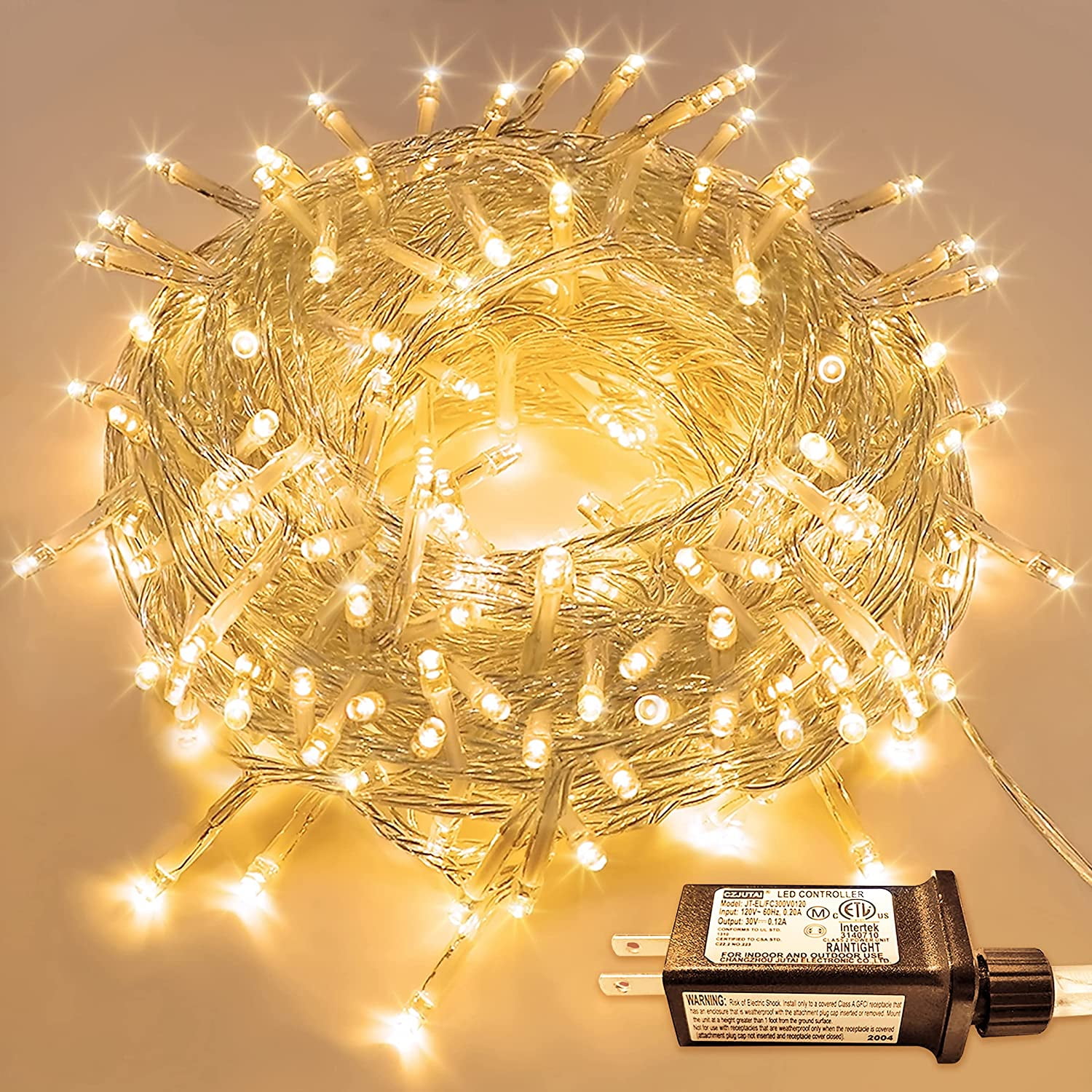 200 LED 10/15M Christmas Wedding Xmas Party Decor Fairy String Light Lamp 