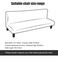 thumbnail image 4 of Housse De Canap Sans Accoudoir Extensible,couverture De Canap Sans Bras Universel Tout Couvert Canap Pliant Protecteur,facile Installer Et Nettoy, 4 of 4