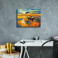 thumbnail image 6 of Epic Graffiti 'Lonely Boat' by Epic Portfolio, Canvas Wall Art, 16"x12", 6 of 8