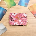 thumbnail image 4 of Hearth & Gear Vertical Zipper Card Holder Keychain Slim Bifold Wallet With Secure Pocket And Metal Hook For Easy Carry, 4 of 4