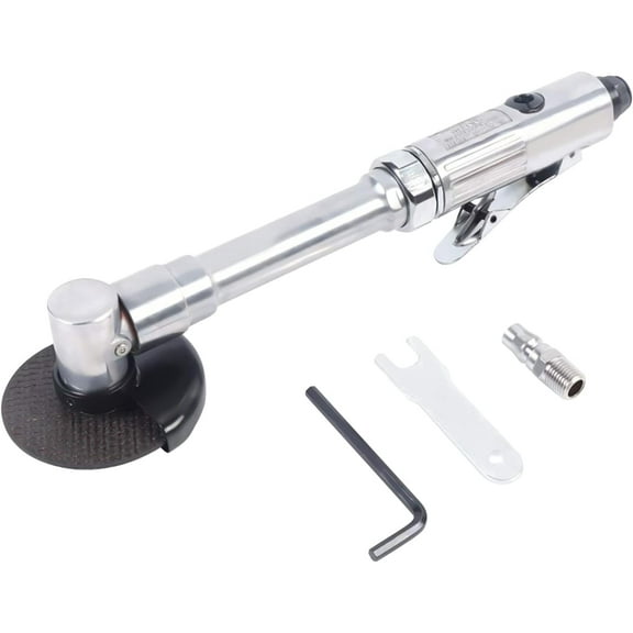 Long Handle Pneumatic Cut Off Tool 3-inch 18000RPM Air Cut-Off Tool Extended Cutting Tool