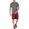 thumbnail image 3 of Athletic Works Men's and Big Men's Core Quick Dry Short Sleeve T-Shirt, up to Size 5XL, 3 of 8