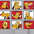 thumbnail image 3 of Mickey & Friends - Pluto Grid - Women's Oversized T-Shirt, 3 of 5