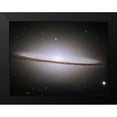 thumbnail image 2 of NASA 14x12 Black Modern Framed Museum Art Print Titled - M104 - The Sombrero Galaxy - Visible Light, 2 of 5