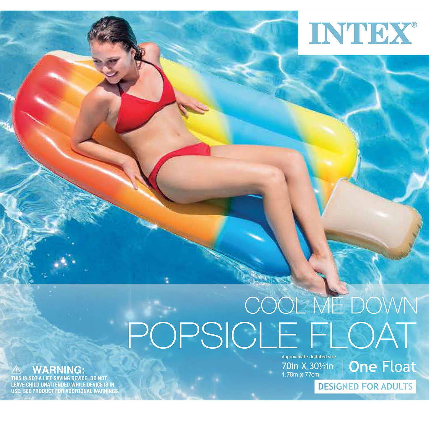 intex popsicle float