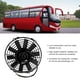 thumbnail image 5 of Ventilador de refrigeración eléctrico del condensador del aire acondicionado de la hoja curvada del coche universal de 12V 80W 9inch, 5 of 11