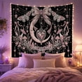 thumbnail image 2 of Highly Scattered Tiny with Starry Specks, Spooky Gothic for Gothic Decor Fans, Dark Art Decor Room Accent, Halloween Gift, Tapestry Wall Hanging for Bedroom and Dorm, 2 of 7
