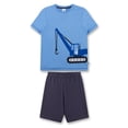 thumbnail image 1 of Sanetta pijama de niño - corto, Niños, ropa de dormir, pijamas, algodón Azul 128, 1 of 2