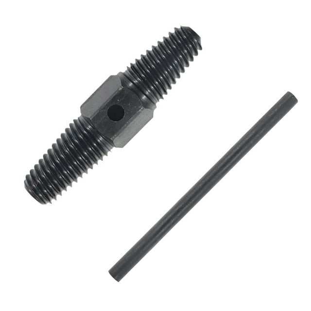 Riwesomey Extractor de tornillos dañados, extractor de pernos de acero al carbono de doble cabeza, herramienta de extracción de tornillos multiusos para Herramientas y ferretería Riwesomey TO004249-00
