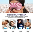 thumbnail image 6 of IAUYY Sleep Mask, Super Soft Eye Masks with Adjustable Strap, Lightweight Comfortable Blindfold,Perfect Blocks Light for Men Women Pink Cupcakes, 6 of 7