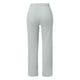thumbnail image 1 of Pantalones de mujer de cintura alta y pierna ancha: pantalones elásticos informales con cordón y bolsillos, poliéster, pierna recta cómoda, tallas S-XXXL, 1 of 4