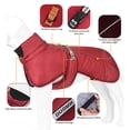thumbnail image 3 of Plus Size Pet Dog Warm Jacket Reflective Windproof Puffer Quilted Vest Clothes Jacket, 3 of 5