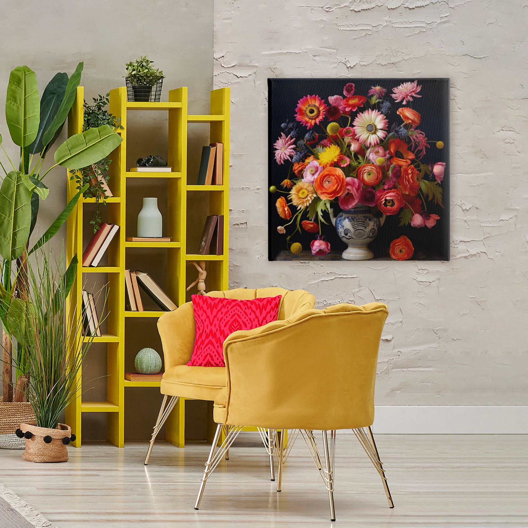 Stupell Industries Harmonious Spring Bouquet Canvas Wall Art, design by Lazar Studio